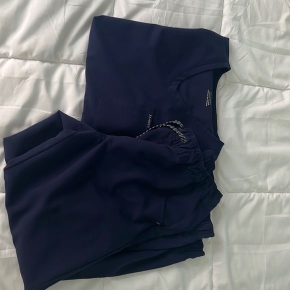 Jaanuu Other Gently Used Jaanuu Navy Scrub Set Small Top And Medium
